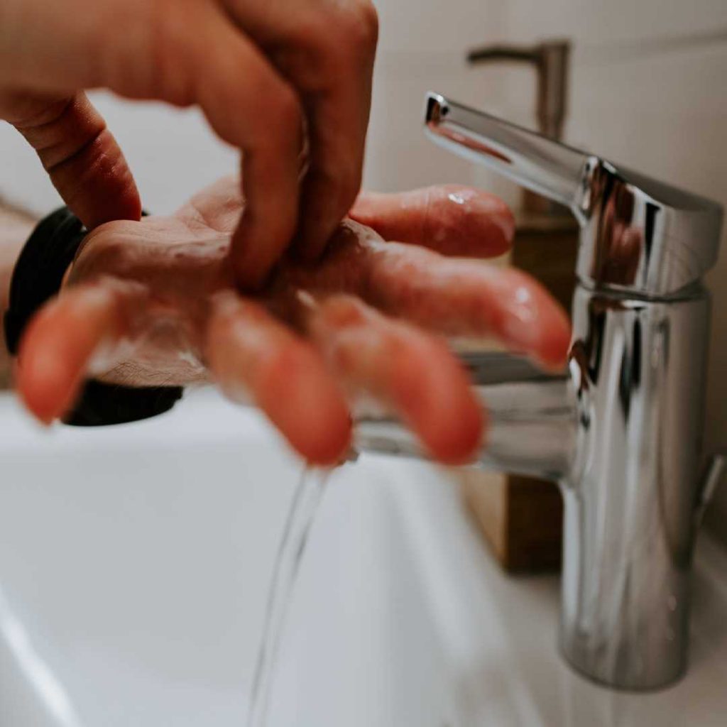 etkili el yıkama, lavabo, su, çeşme
