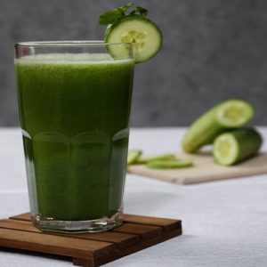 yeşil smoothie, salatalık, detoks, içecek
