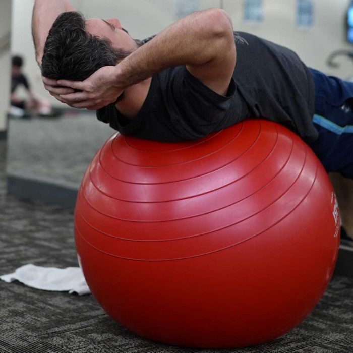 pilates topu, erkek, kırmızı, spor, dinlenme, yorulma, egzersiz