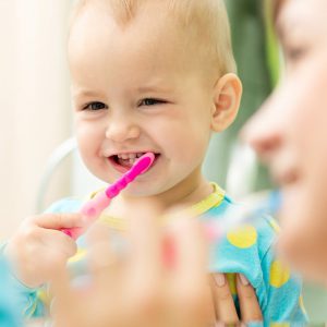 bebek diş fırçası, çocuk diş fırçalama-2