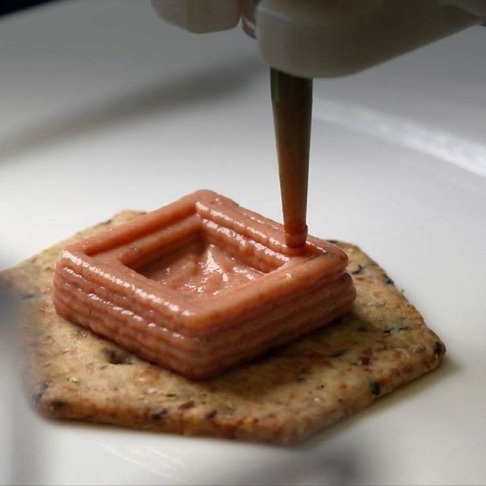 3D yazıcı ile gıda, footprint, gıda yazdırma, 3b yazıcılarla besin, printer diyet