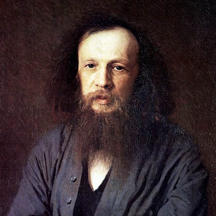 Dmitri-Mendeleev, kimyager, periyodik tablonun mucidi