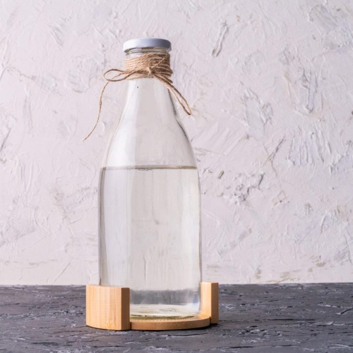 su, şişe, cam, beyaz sirke