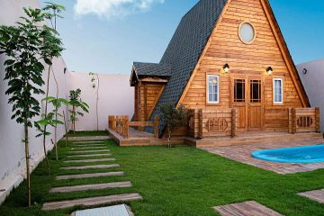 müstakil ev, doğa, yeşil, villa, ağaç, köy